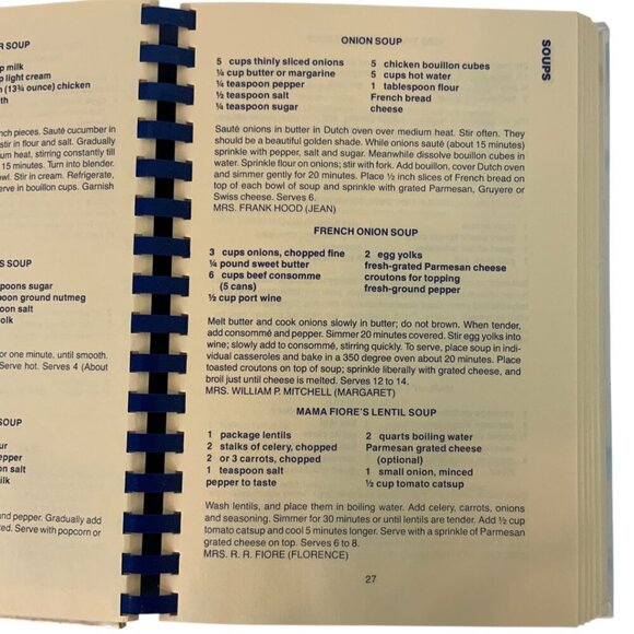 Golden Isles Cuisine 1978 Spiral-Bound Cookbook By Dot Gibson Publications - Picture 5 of 11